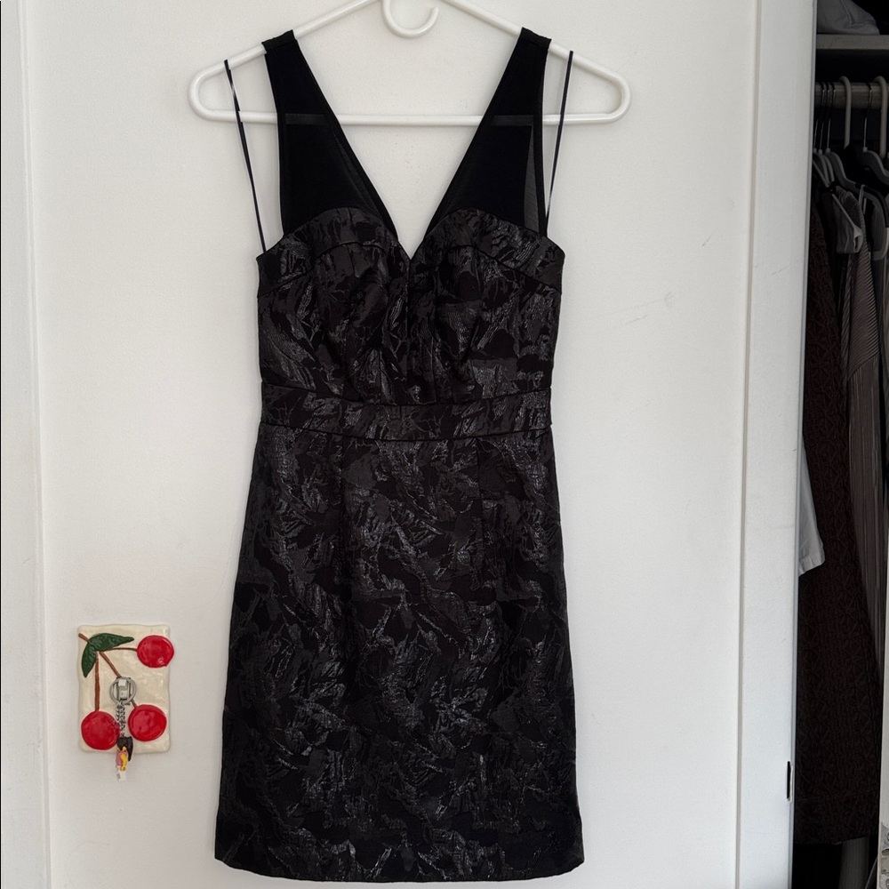Guess Black Textured Dress